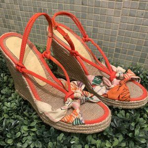 Gently Worn Stella McCartney Floral Espadrilles